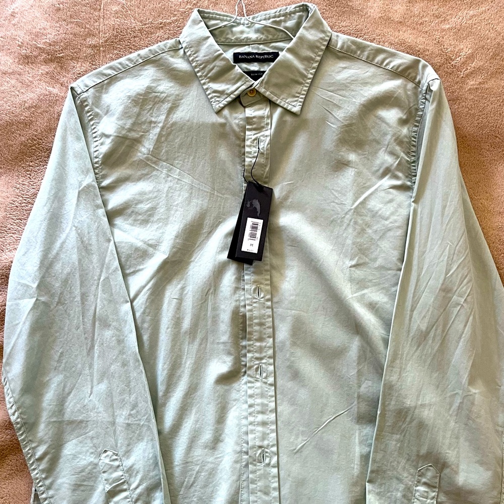 NWT Banana Republic Men’s button down